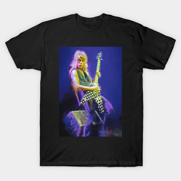 Randy Rhoads T-Shirt by IconsPopArt